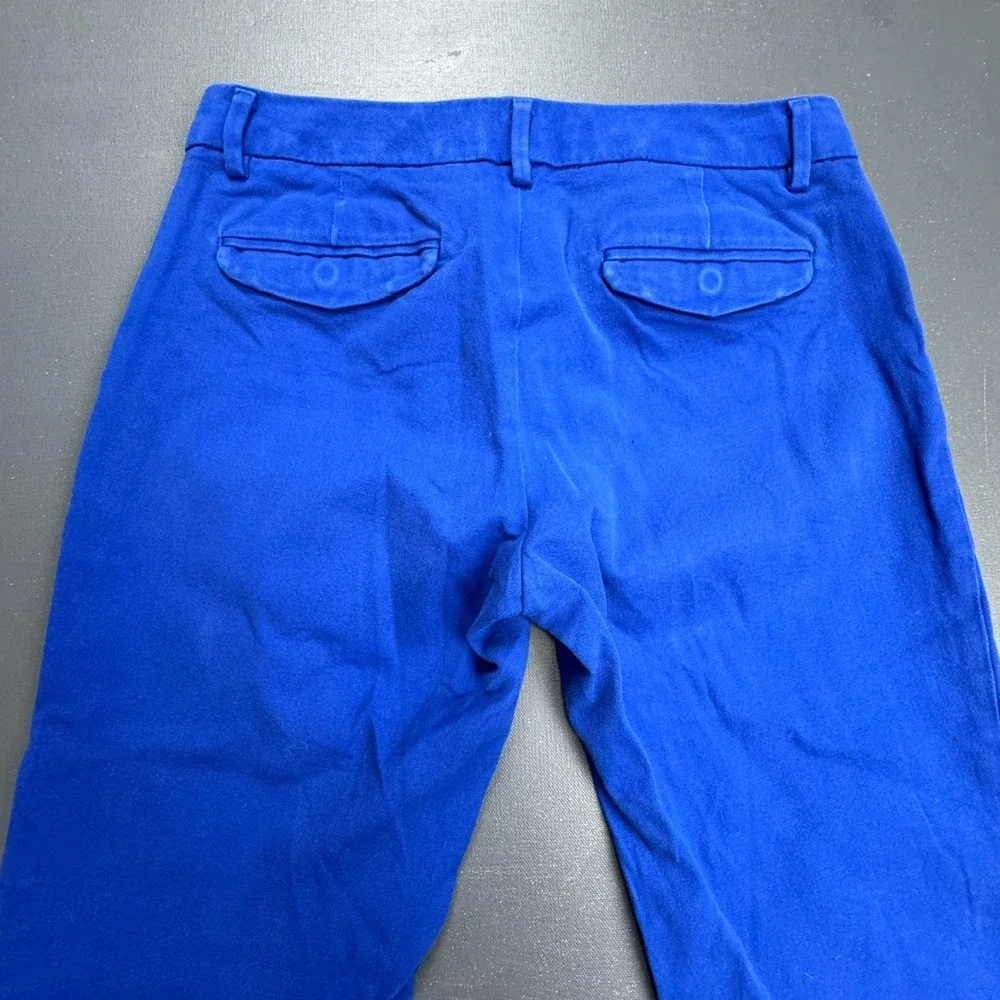 GAP Modern Boot Pants Women's Size 4 Blue Two-Way Stretch Flare Trouser Business - Picture 9 of 13